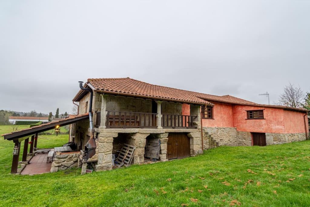 Casa De Campo Con Piscina, Entera O Por Habitaciones Amoeiro Exterior foto